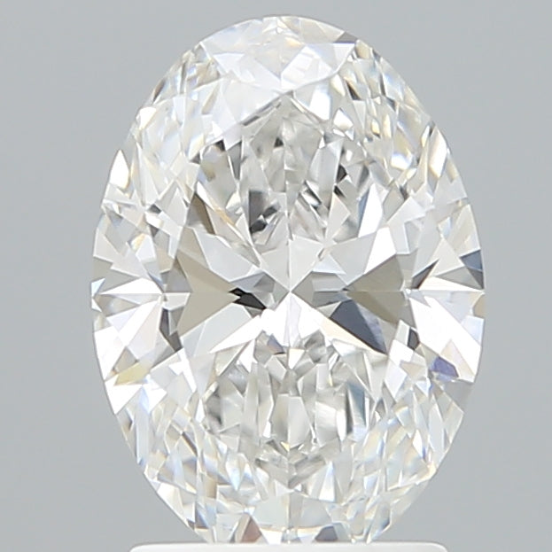 2.07 Carat Oval Shaped, Ideal Cut, E Color, VVS2 Clarity, IGI Certified Lab Grown Diamond
