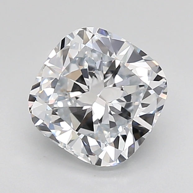 1.69 Carat Cushion Shaped, Excellent Cut, E Color, VVS2 Clarity, IGI Certified Lab Grown Diamond