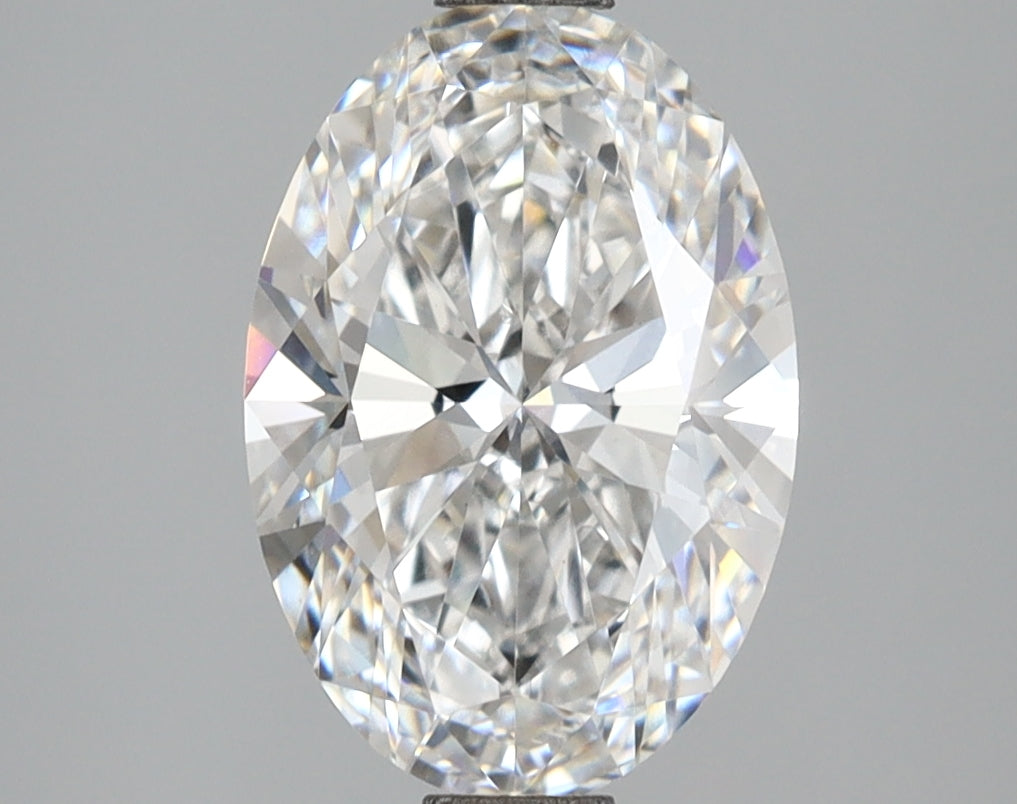 2.53 Carat Oval Shaped, Ideal Cut, E Color, VVS2 Clarity, IGI Certified Lab Grown Diamond