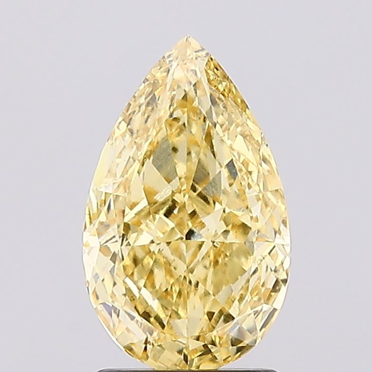 1.65 Carat Pear Shaped, Excellent Cut, VS1 Clarity, IGI Certified Lab Grown Diamond