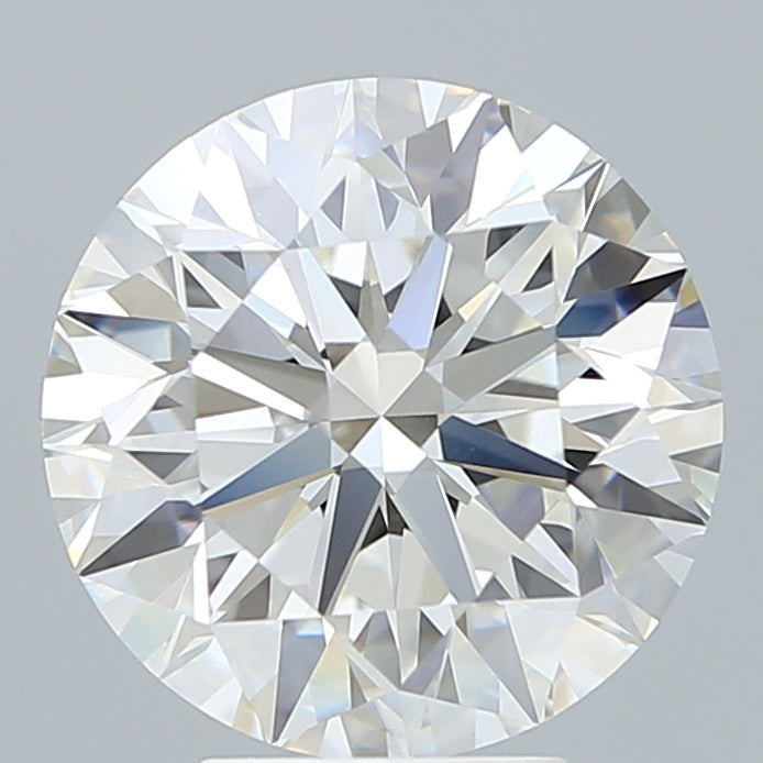5.32 Carat Round Shaped, Excellent Cut, G Color, VVS2 Clarity, IGI Certified Lab Grown Diamond