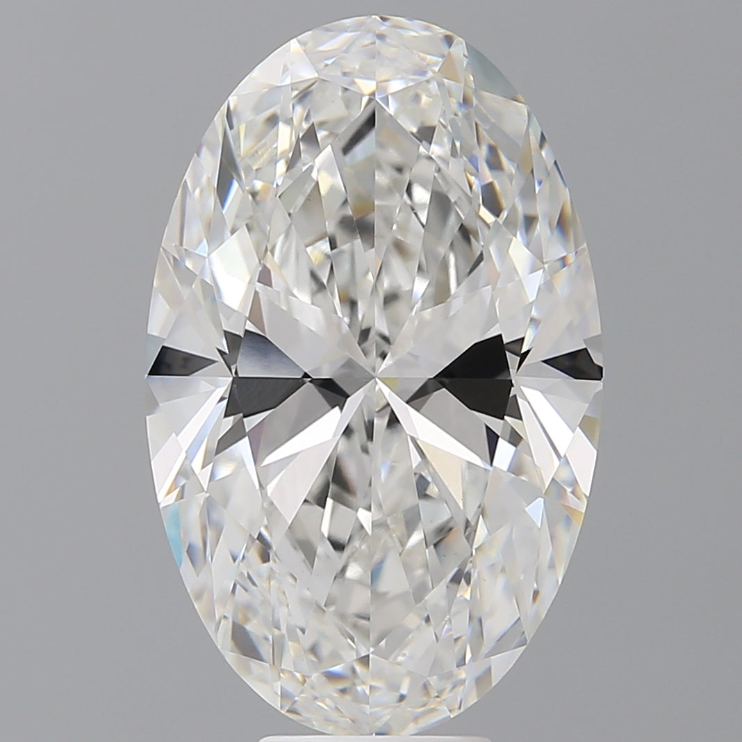9.55 Carat Oval Shaped, Ideal Cut, E Color, VVS2 Clarity, IGI Certified Lab Grown Diamond