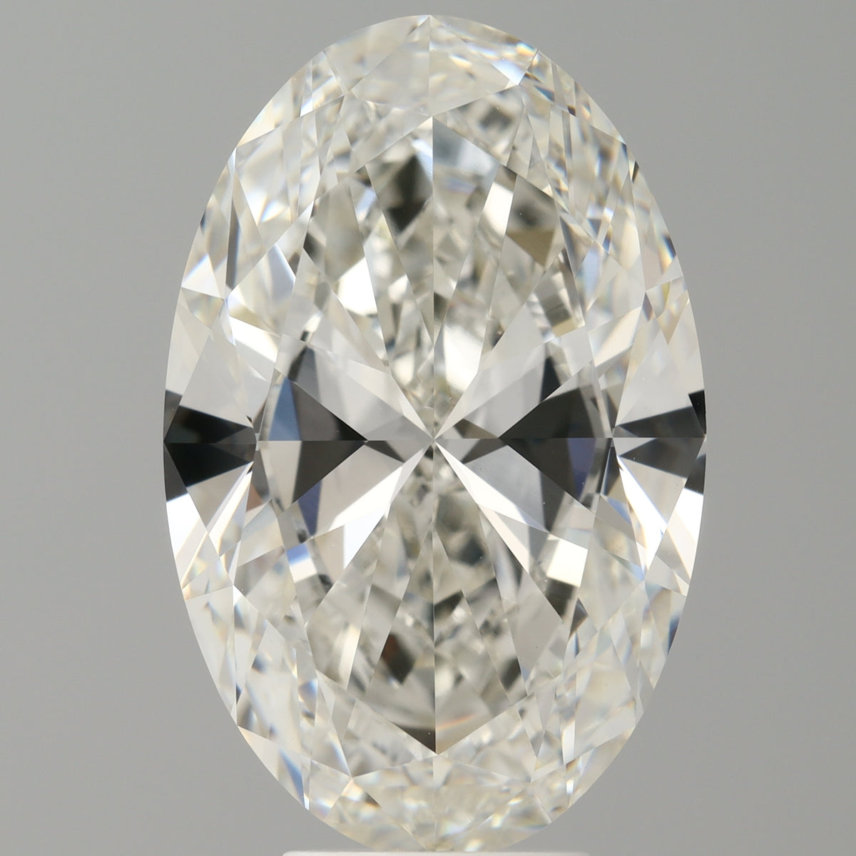 7.02 Carat Oval Shaped, Excellent Cut, F Color, VVS2 Clarity, IGI Certified Lab Grown Diamond