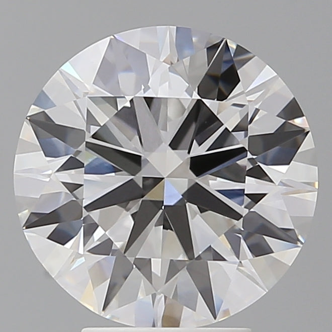 4.50 Carat Round Shaped, Excellent Cut, E Color, VVS2 Clarity, IGI Certified Lab Grown Diamond