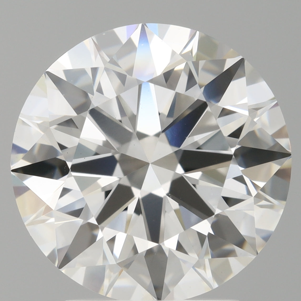 3.10 Carat Round Shaped, Ideal Cut, F Color, VVS2 Clarity, IGI Certified Lab Grown Diamond