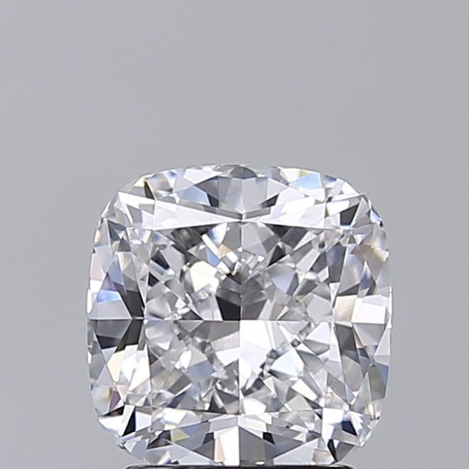 2.51 Carat Cushion Shaped, D Color, VVS2 Clarity, IGI Certified Lab Grown Diamond