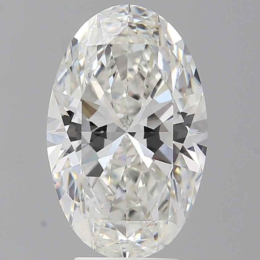 4.60 Carat Oval Shaped, Ideal Cut, F Color, VVS2 Clarity, IGI Certified Lab Grown Diamond