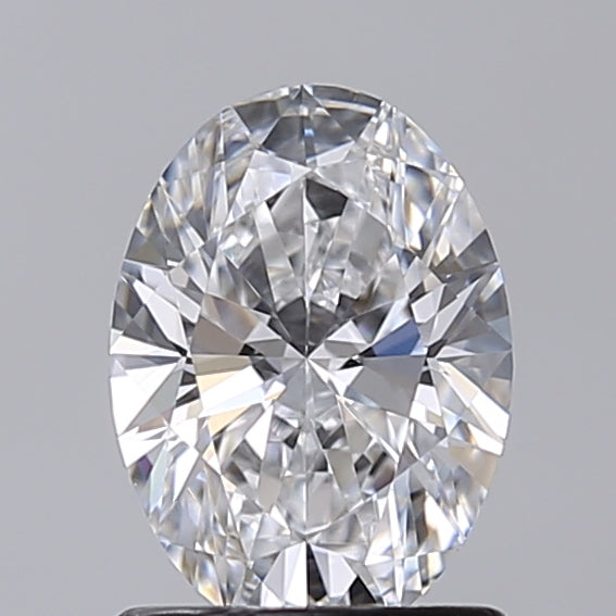1.20 Carat Oval Shaped, Excellent Cut, D Color, VVS1 Clarity, IGI Certified Lab Grown Diamond