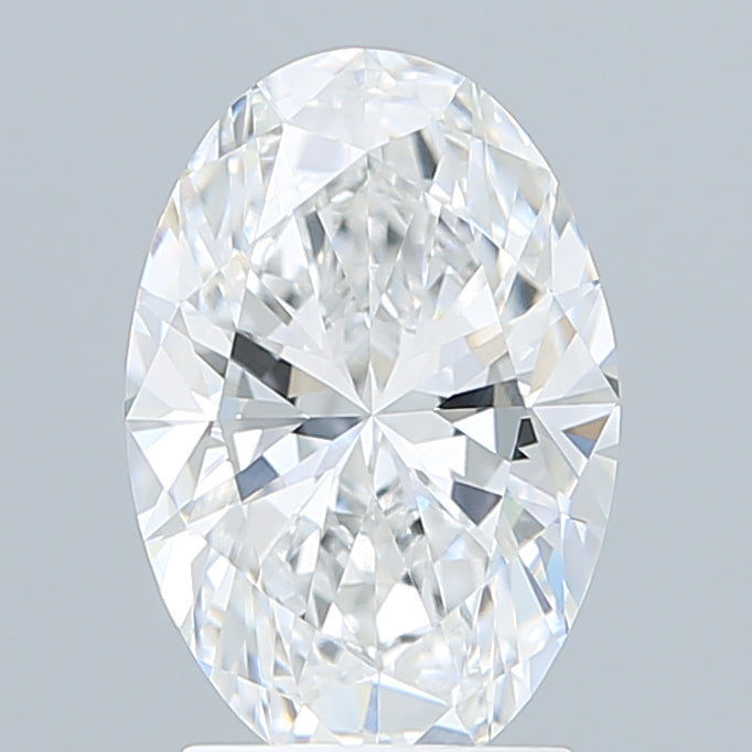 2.29 Carat Oval Shaped, Ideal Cut, E Color, VVS2 Clarity, IGI Certified Lab Grown Diamond