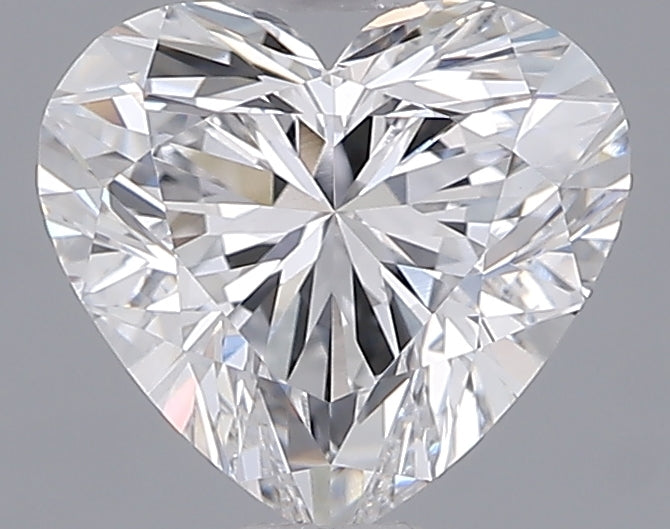 1.51 Carat Heart Shaped, Ideal Cut, D Color, VVS2 Clarity, IGI Certified Lab Grown Diamond