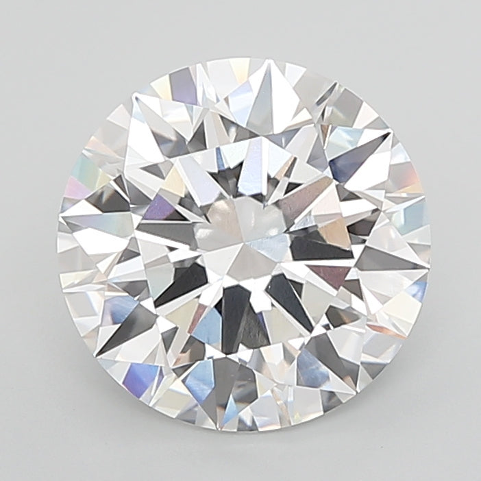 8.07 Carat Round Shaped, Ideal Cut, E Color, VVS2 Clarity, IGI Certified Lab Grown Diamond