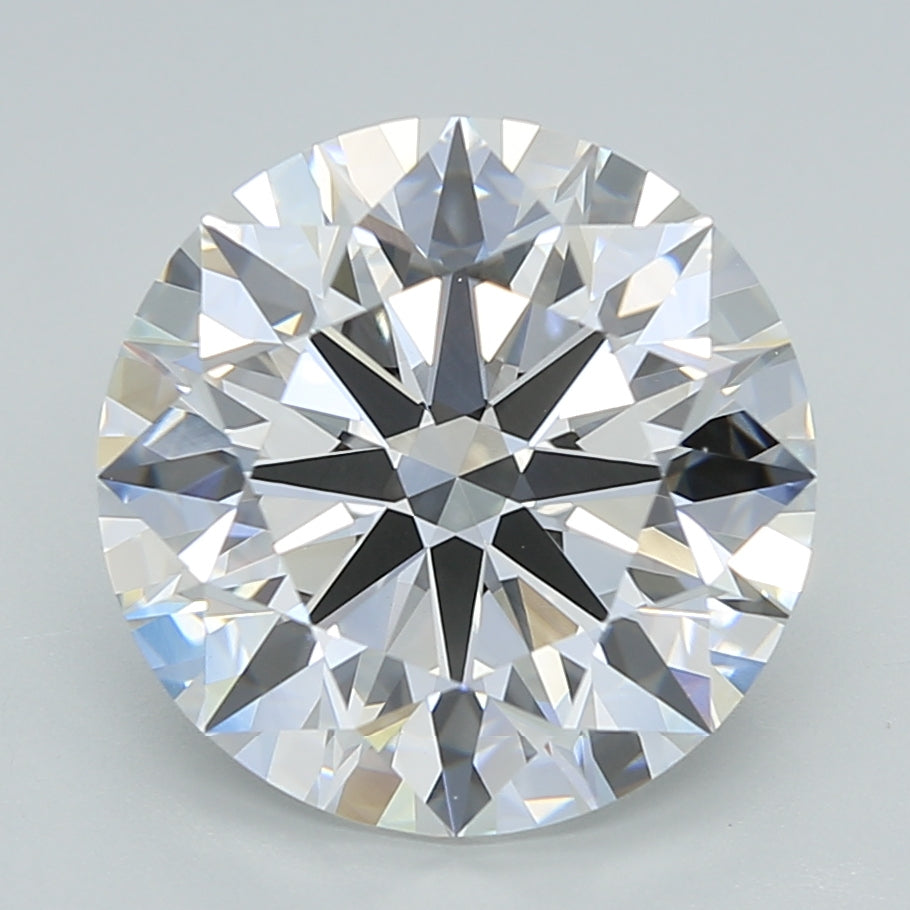 5.08 Carat Round Shaped, Ideal Cut, E Color, VVS2 Clarity, IGI Certified Lab Grown Diamond