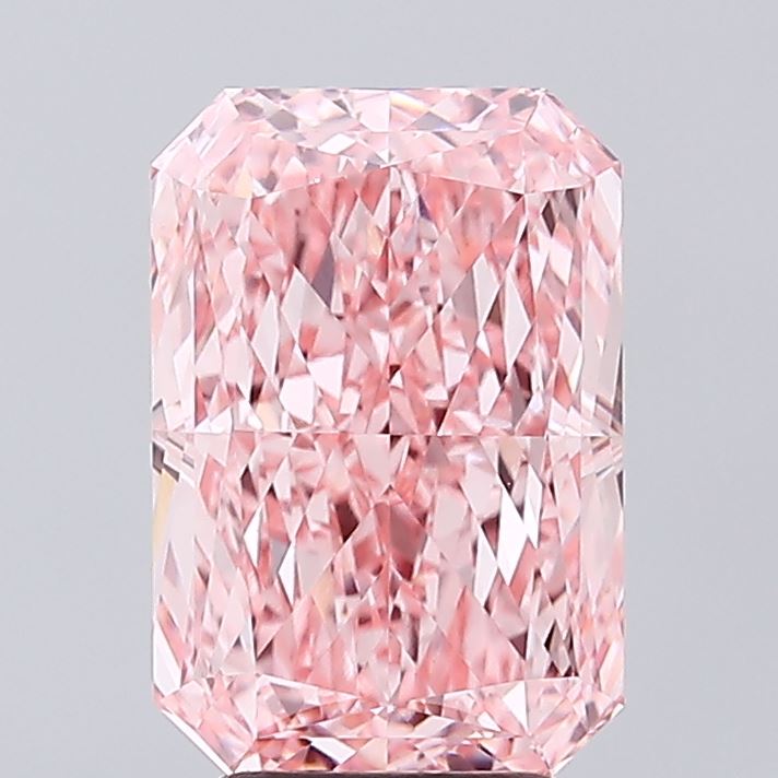 4.27 Carat Radiant Shaped, Ideal Cut, VVS2 Clarity, IGI Certified Lab Grown Diamond