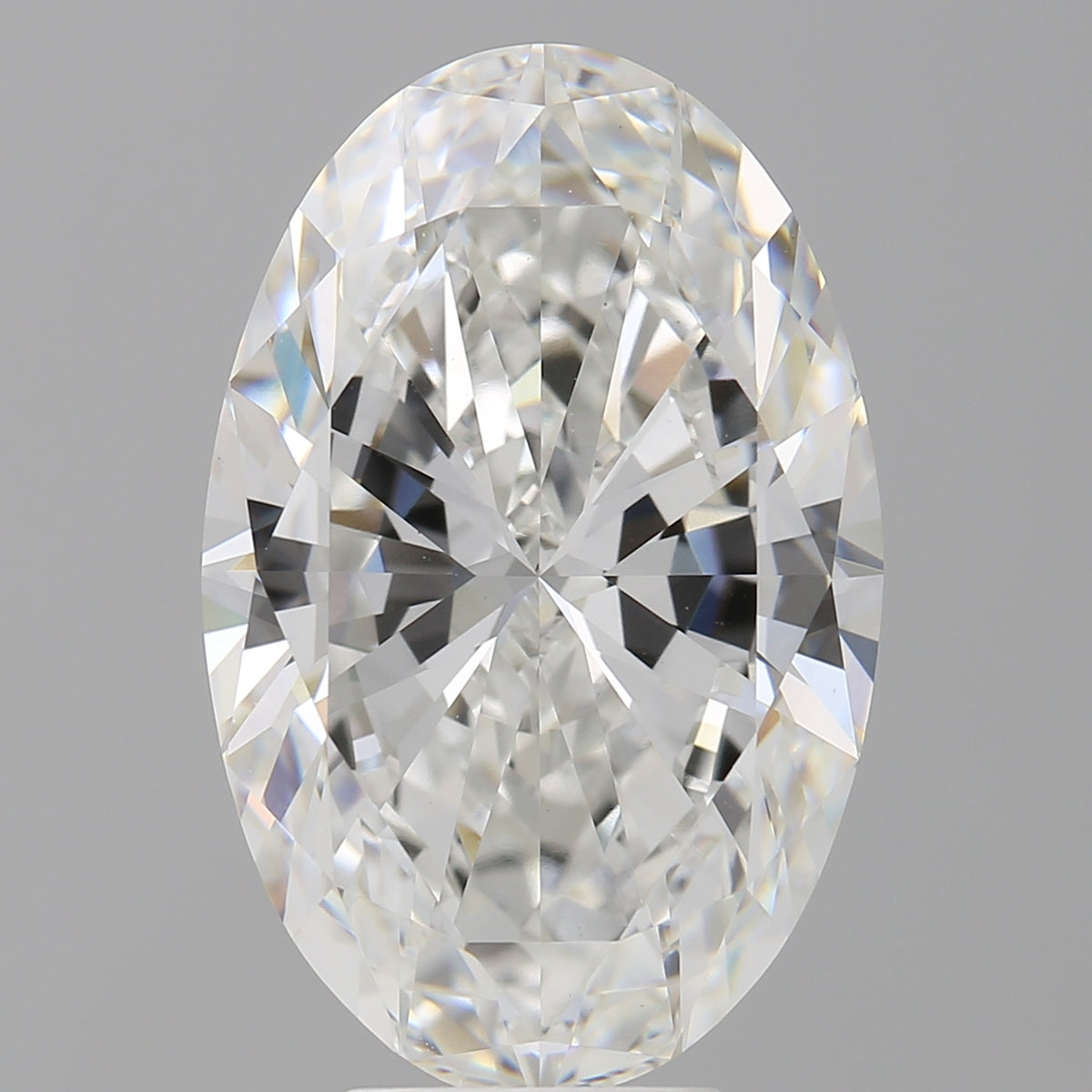7.04 Carat Oval Shaped, Excellent Cut, E Color, VVS2 Clarity, IGI Certified Lab Grown Diamond