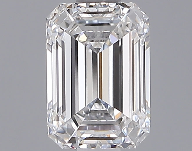 1.05 Carat Emerald Shaped, Ideal Cut, E Color, VVS1 Clarity, IGI Certified Lab Grown Diamond