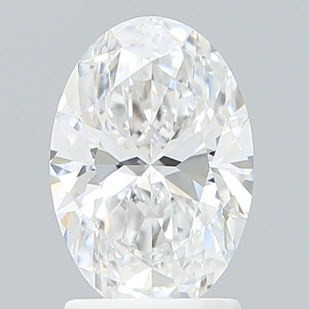 1.88 Carat Oval Shaped, Ideal Cut, D Color, VVS2 Clarity, IGI Certified Lab Grown Diamond