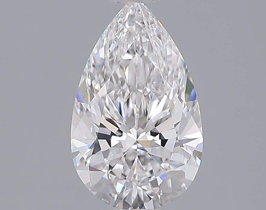 1.55 Carat Pear Shaped, Ideal Cut, D Color, VVS1 Clarity, IGI Certified Lab Grown Diamond