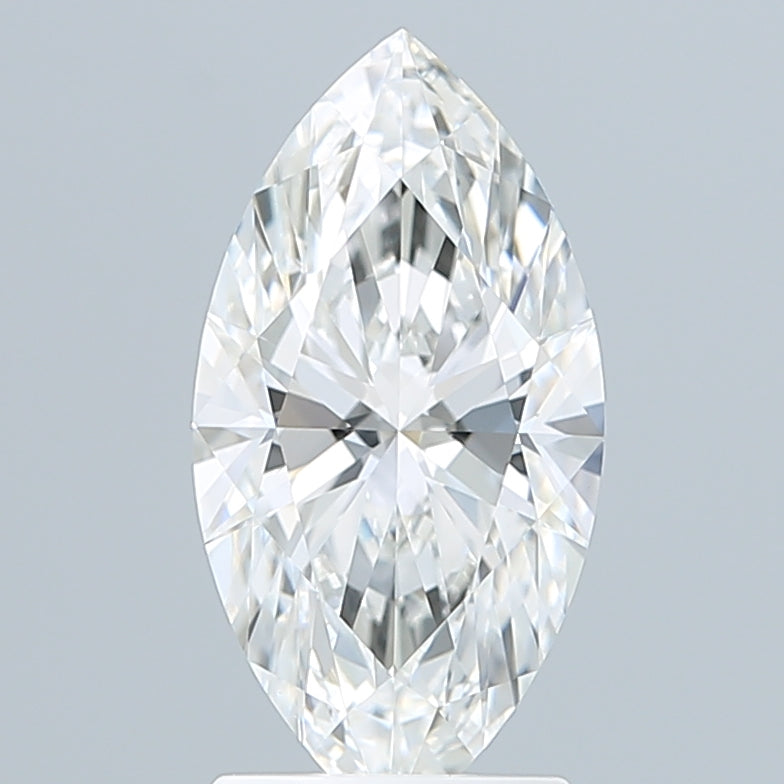 2.08 Carat Marquise Shaped, Ideal Cut, F Color, VVS1 Clarity, IGI Certified Lab Grown Diamond