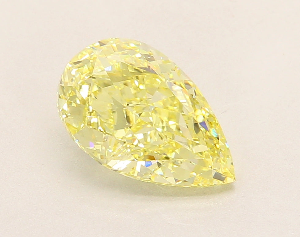 2.63 Carat Pear Shaped, Excellent Cut, VVS2 Clarity, IGI Certified Lab Grown Diamond