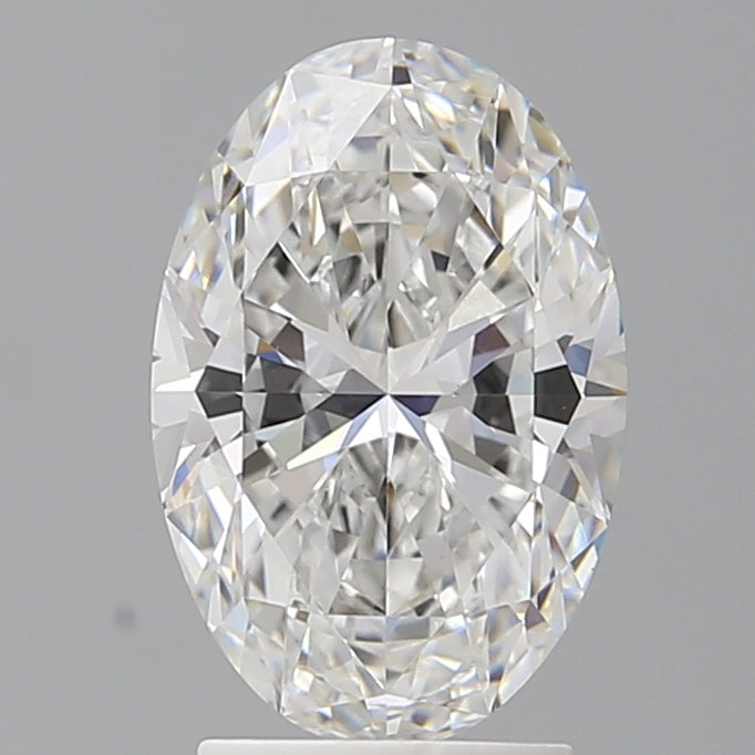 2.59 Carat Oval Shaped, Ideal Cut, E Color, VVS2 Clarity, IGI Certified Lab Grown Diamond
