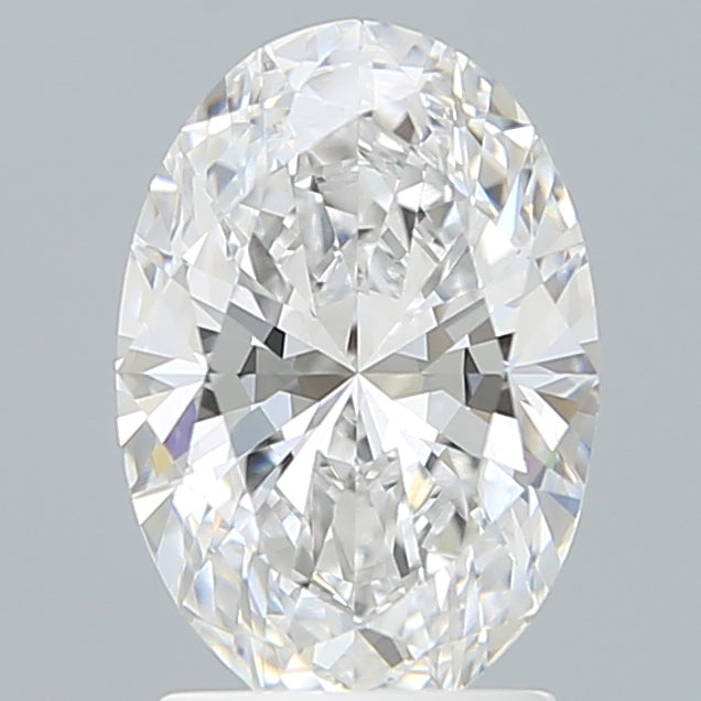 2.08 Carat Oval Shaped, Ideal Cut, D Color, VVS2 Clarity, IGI Certified Lab Grown Diamond