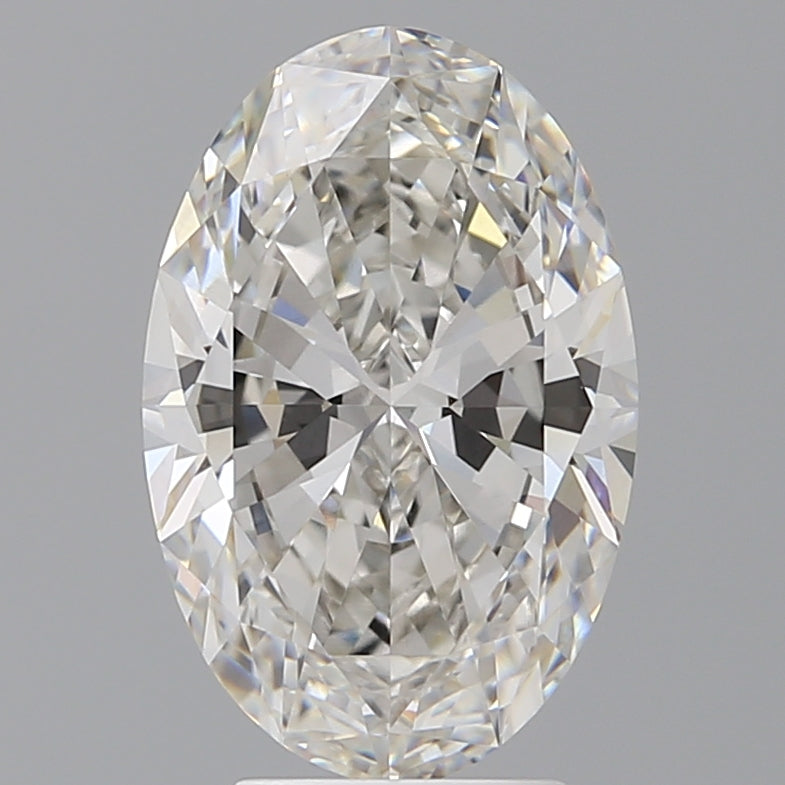 4.02 Carat Oval Shaped, Ideal Cut, F Color, VVS2 Clarity, IGI Certified Lab Grown Diamond