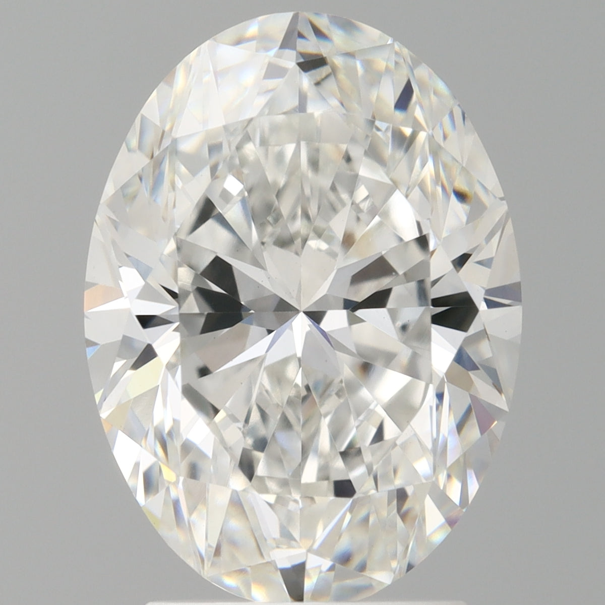 2.98 Carat Oval Shaped, Ideal Cut, E Color, VVS2 Clarity, IGI Certified Lab Grown Diamond