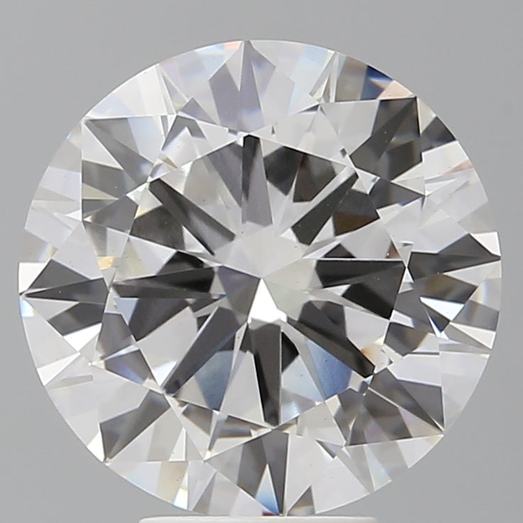 6.10 Carat Round Shaped, Excellent Cut, E Color, VS1 Clarity, IGI Certified Lab Grown Diamond