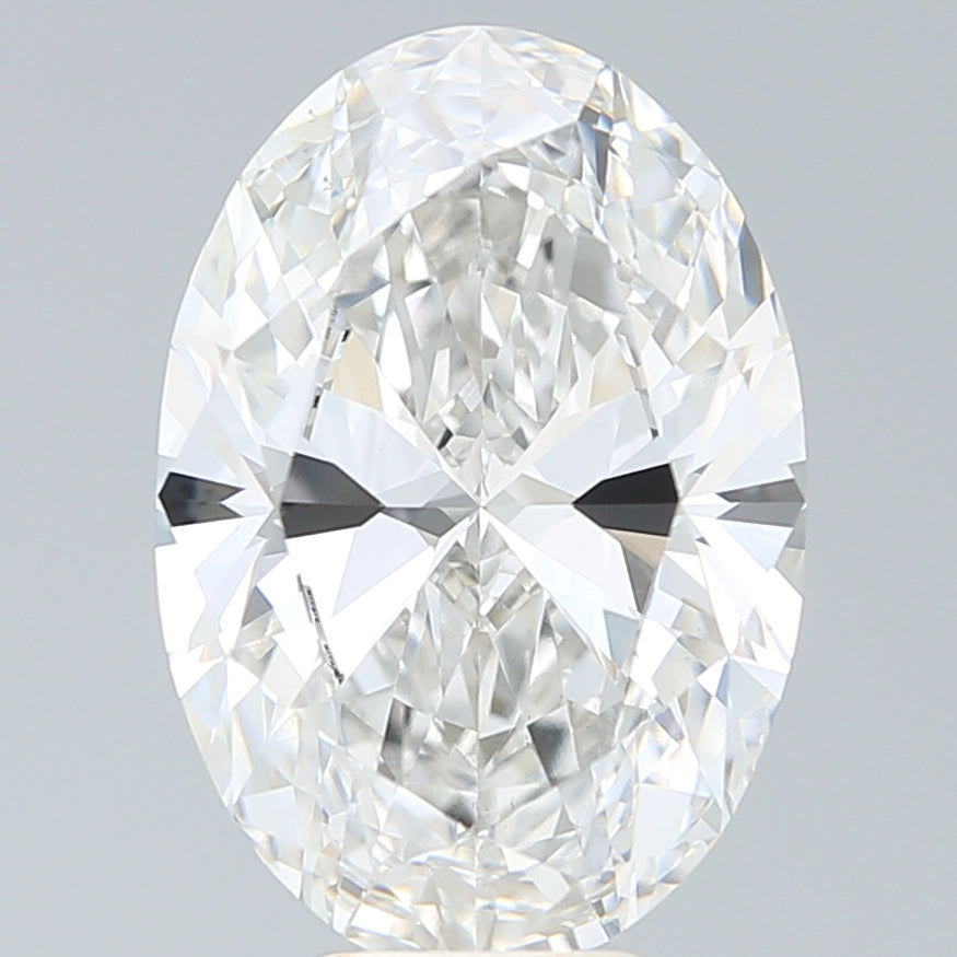 6.57 Carat Oval Shaped, Ideal Cut, G Color, VS1 Clarity, IGI Certified Lab Grown Diamond