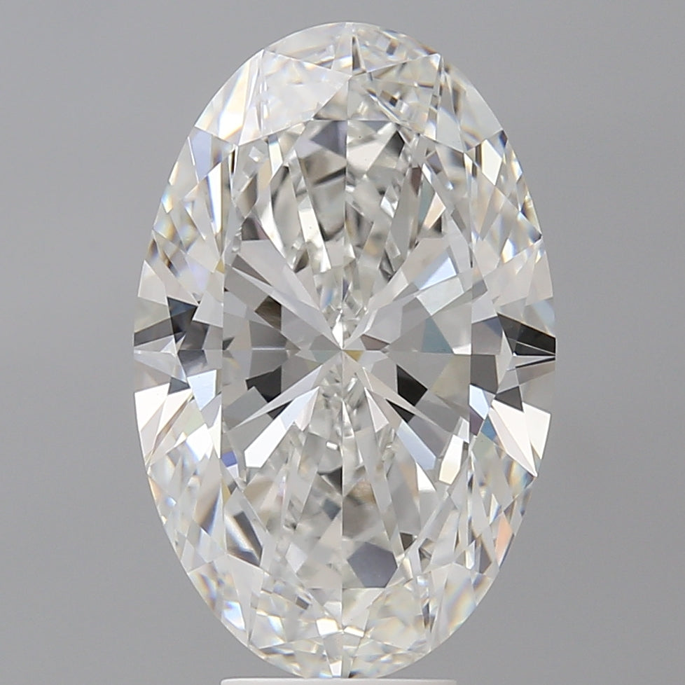 7.01 Carat Oval Shaped, Ideal Cut, F Color, VVS2 Clarity, IGI Certified Lab Grown Diamond