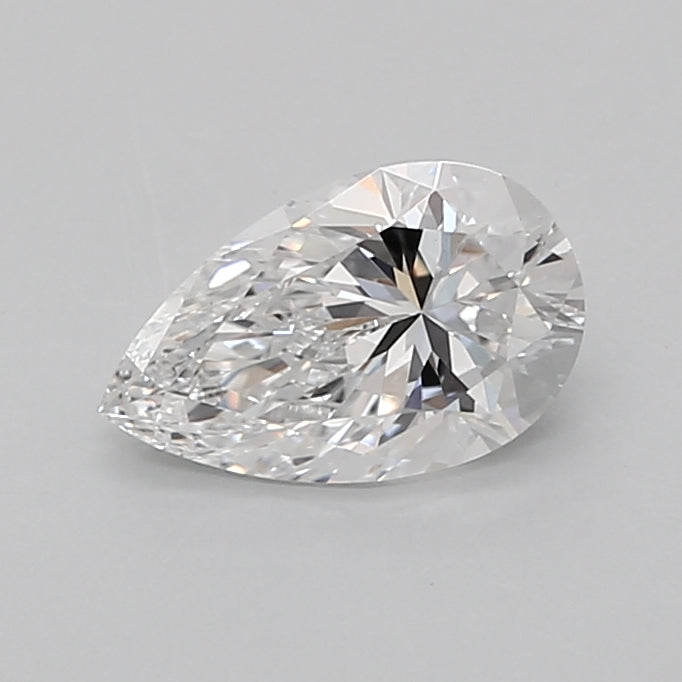 1.02 Carat Pear Shaped, Very Good Cut, D Color, VVS2 Clarity, IGI Certified Lab Grown Diamond