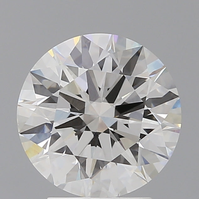 3.09 Carat Round Shaped, Ideal Cut, F Color, VVS2 Clarity, IGI Certified Lab Grown Diamond