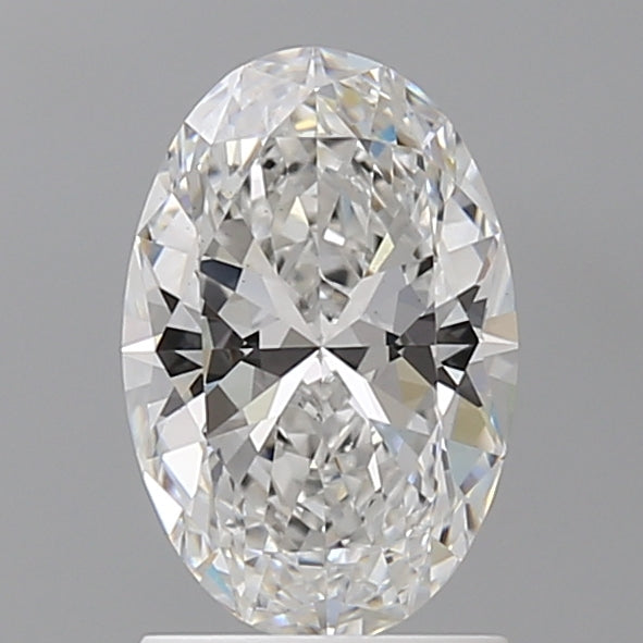 1.60 Carat Oval Shaped, Ideal Cut, E Color, VS1 Clarity, IGI Certified Lab Grown Diamond