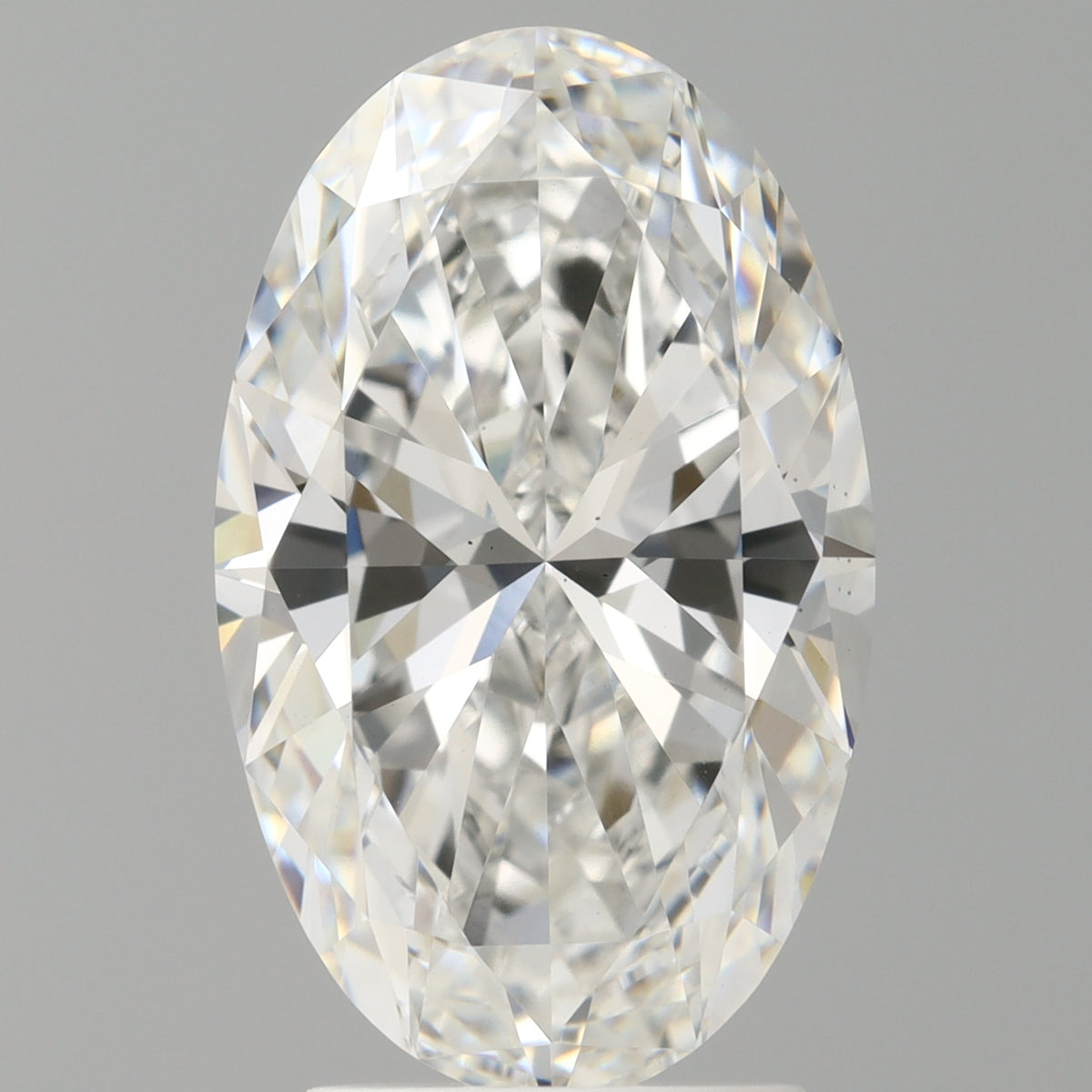 3.10 Carat Oval Shaped, Ideal Cut, E Color, VS2 Clarity, IGI Certified Lab Grown Diamond