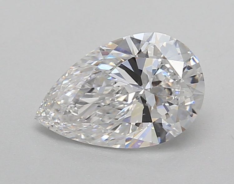 1.02 Carat Pear Shaped, Excellent Cut, D Color, VVS2 Clarity, IGI Certified Lab Grown Diamond