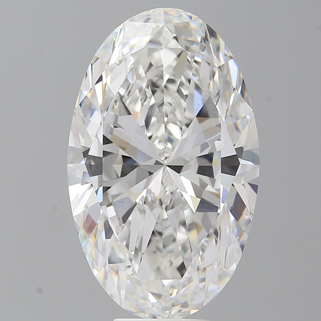 10.51 Carat Oval Shaped, Ideal Cut, E Color, VVS2 Clarity, IGI Certified Lab Grown Diamond
