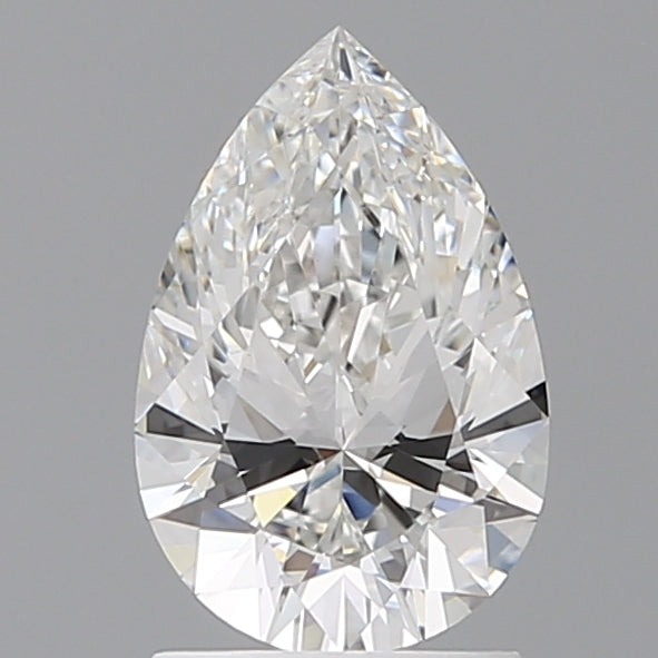 1.53 Carat Pear Shaped, Excellent Cut, E Color, VVS2 Clarity, IGI Certified Lab Grown Diamond