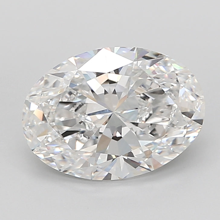 5.10 Carat Oval Shaped, Very Good Cut, E Color, VVS2 Clarity, IGI Certified Lab Grown Diamond
