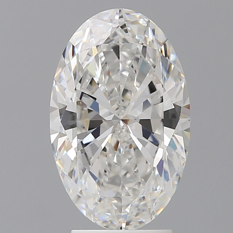 3.51 Carat Oval Shaped, Ideal Cut, E Color, VS1 Clarity, IGI Certified Lab Grown Diamond