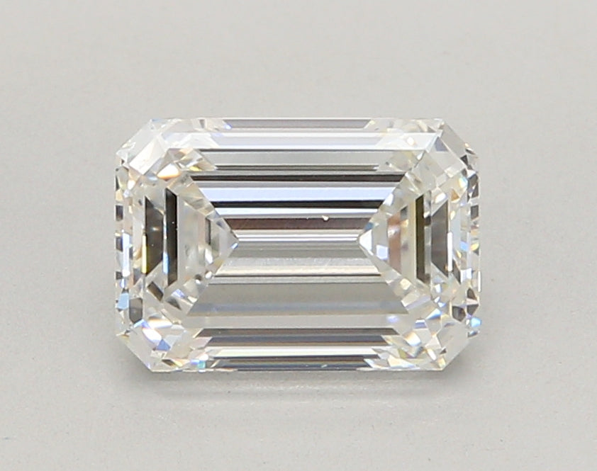 2.01 Carat Emerald Shaped, Ideal Cut, E Color, VVS1 Clarity, IGI Certified Lab Grown Diamond