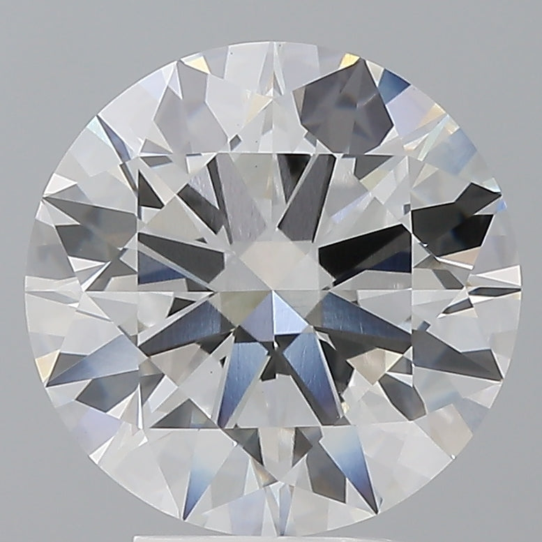 4.58 Carat Round Shaped, Ideal Cut, E Color, VVS2 Clarity, IGI Certified Lab Grown Diamond