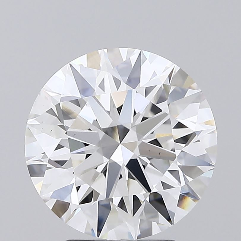 4.09 Carat Round Shaped, Ideal Cut, E Color, VS1 Clarity, IGI Certified Lab Grown Diamond