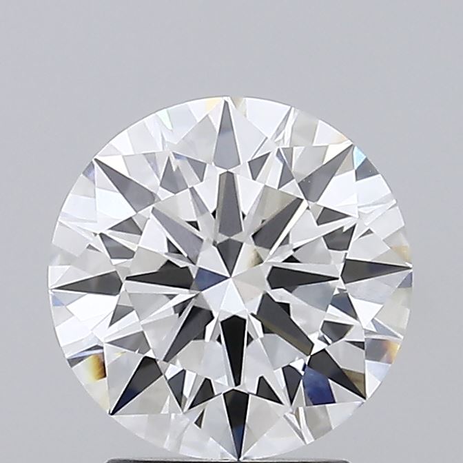 2.52 Carat Round Shaped, Ideal Cut, E Color, VVS2 Clarity, IGI Certified Lab Grown Diamond