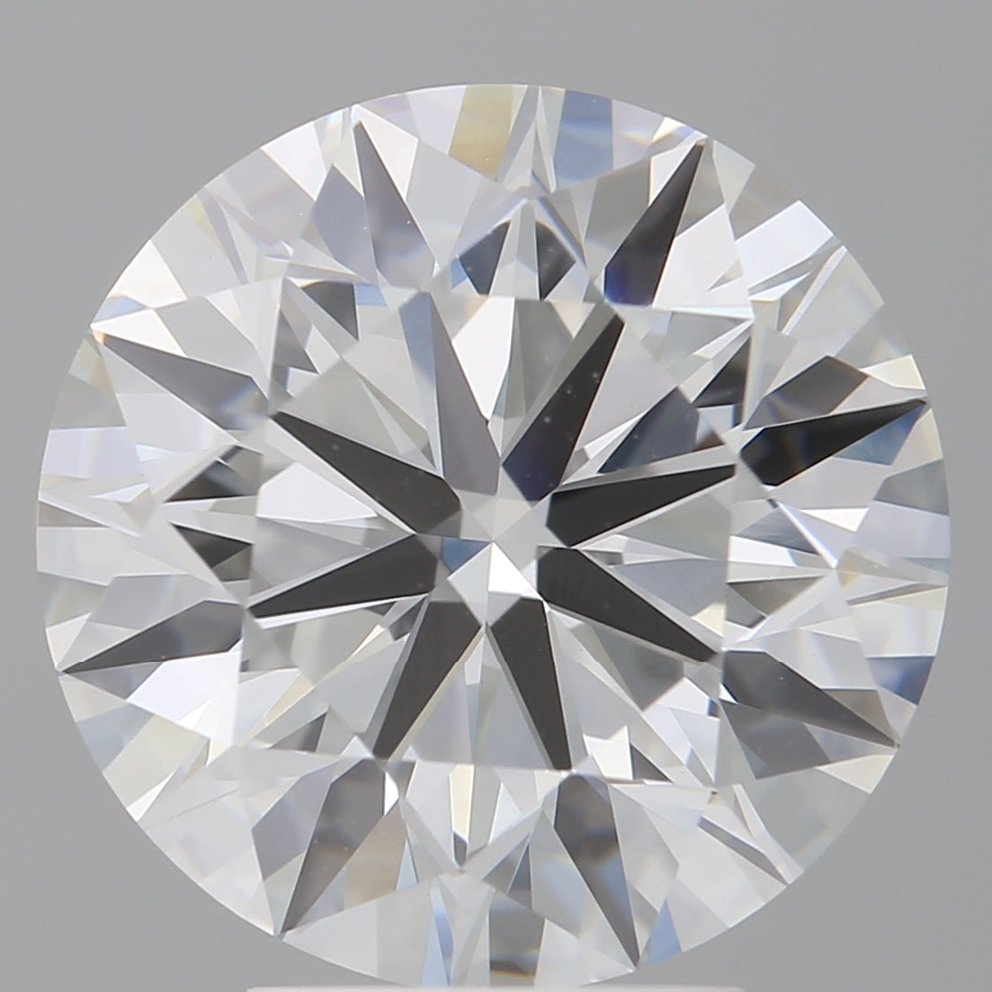 5.05 Carat Round Shaped, Excellent Cut, F Color, VVS2 Clarity, IGI Certified Lab Grown Diamond