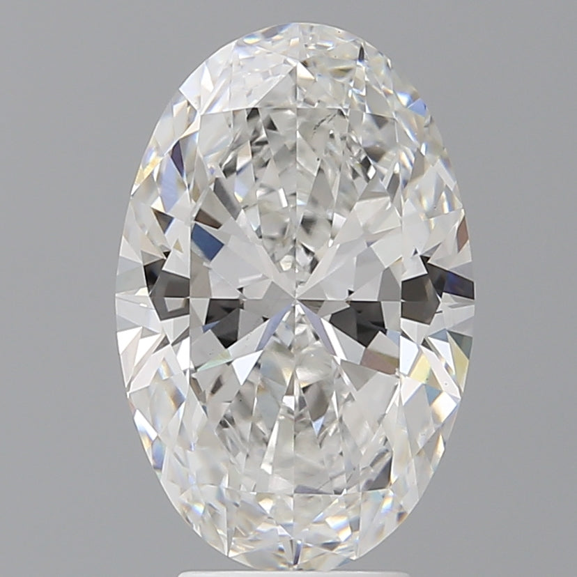 4.50 Carat Oval Shaped, Ideal Cut, E Color, VS1 Clarity, IGI Certified Lab Grown Diamond