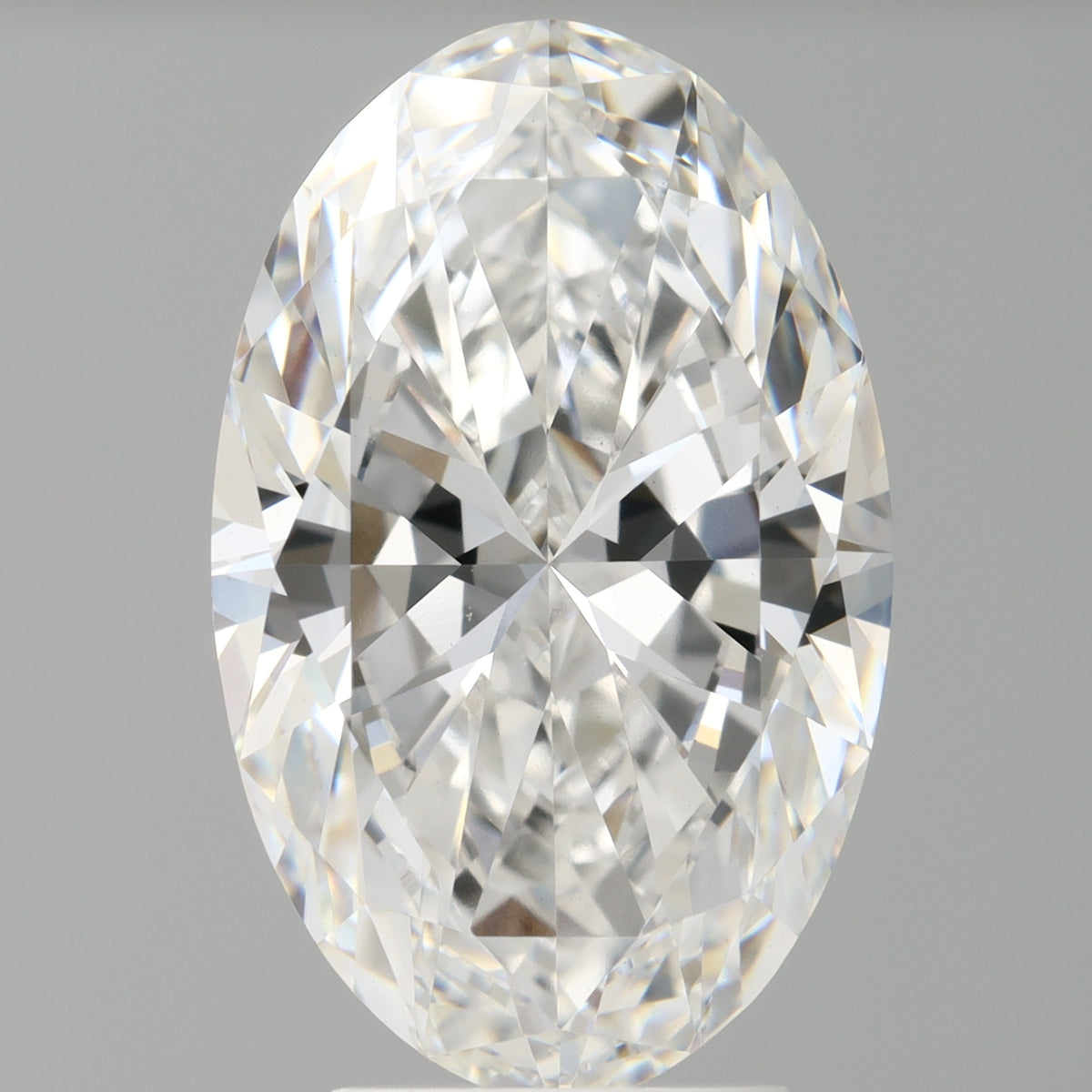 4.08 Carat Oval Shaped, Ideal Cut, E Color, VVS2 Clarity, IGI Certified Lab Grown Diamond