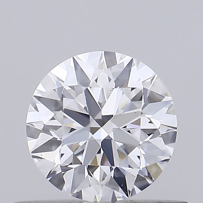 0.54 Carat Round Shaped, Excellent Cut, D Color, VS1 Clarity, IGI Certified Lab Grown Diamond