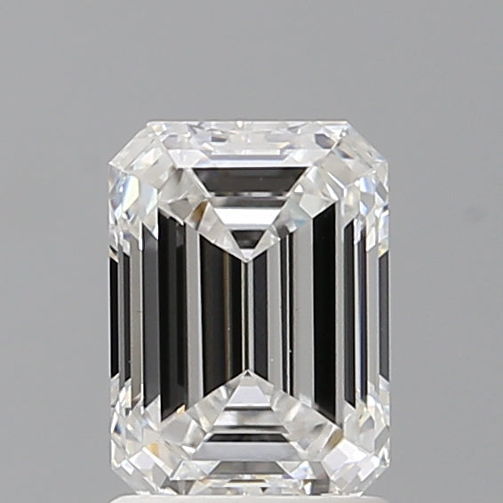 1.53 Carat Emerald Shaped, Ideal Cut, D Color, VVS2 Clarity, IGI Certified Lab Grown Diamond