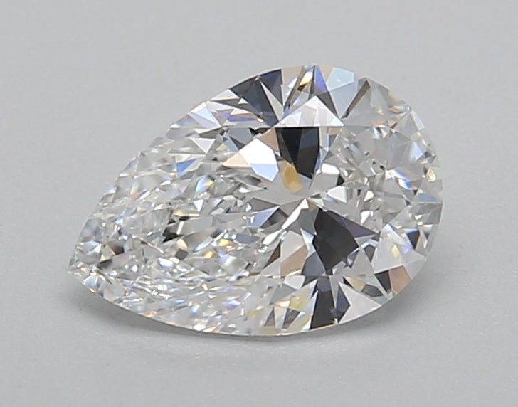 1.00 Carat Pear Shaped, Excellent Cut, D Color, VVS2 Clarity, IGI Certified Lab Grown Diamond