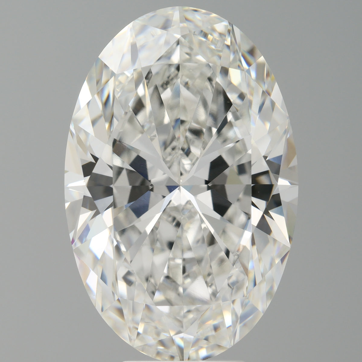 9.10 Carat Oval Shaped, Ideal Cut, F Color, VVS2 Clarity, IGI Certified Lab Grown Diamond